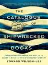 Cover image for The Catalogue of Shipwrecked Books